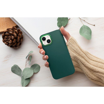 Etui na iPhone 17 Pro / 18 Pro (low camera edge) Frame zielone-406830