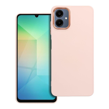 Etui na Samsung A06 Frame pudrowy róż