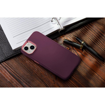 Etui na Samsung A27 5G Frame fioletowe-407167