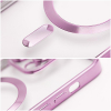 Etui na iPhone 12 Electro Mag Cover zgodne z MagSafe złoto różowe-409061