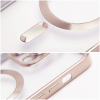 Etui na iPhone SE 2025 Electro Mag Cover zgodne z MagSafe brązowy-409976
