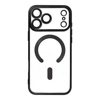 Etui na iPhone 17 Pro Max / 18 Pro Max (low camera edge) Electro Mag Cover zgodne z MagSafe czarne-410302