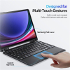 DUX DUCIS etui DK składane z klawiaturą bezprzewodową do SAMSUNG Tab S9/S9FE/S10FE czarne-411327