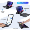 DUX DUCIS etui DK składane z klawiaturą bezprzewodową do SAMSUNG Tab S9/S9FE/S10FE czarne-411329