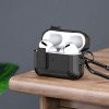 Etui na słuchawki Dux Ducis PECO do AirPods PRO 2 ochronne typu armor czarne-412647