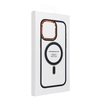 Etui na Samsung S26 Color Edge Mag Cover zgodne z MagSafe czarno złote-415543