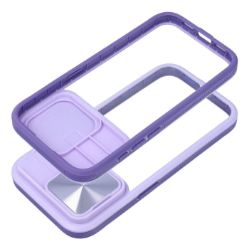 Etui na iPhone 12 PRO Slider fioletowe-418869