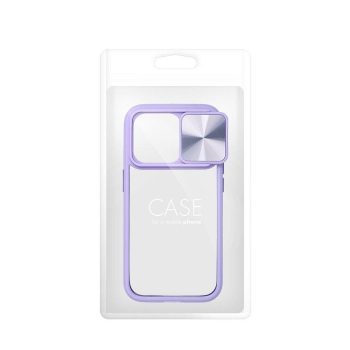 Etui na iPhone 12 PRO Slider fioletowe-418870