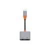 WiWU - Audio adapter LT10 Typ C do Typ C + 3.5mm