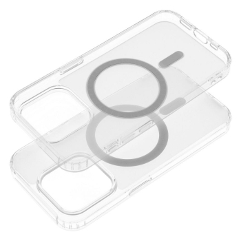 Etui na Samsung S25 Edge Frost Mag Cover zgodne z MagSafe transparentne zmrożony-420131