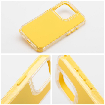 Etui na iPhone 15 PRO Matrix żółte-422378