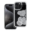 Etui na iPhone 15 PRO Teddy Bear srebrne