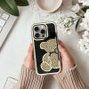Etui na iPhone 14 PRO Teddy Bear złote-423876