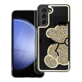 Etui na Samsung A55 5G Teddy Bear złote