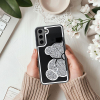 Etui na Samsung A56 5G Teddy Bear srebrne-424562