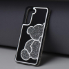 Etui na Samsung A56 5G Teddy Bear srebrne-424564