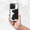 Etui na iPhone 17 Pro Max / 18 Pro Max (low camera edge) Teddy Bear czarne-424712