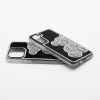 Etui na iPhone 17 Pro Max / 18 Pro Max (low camera edge) Teddy Bear srebrne-424796