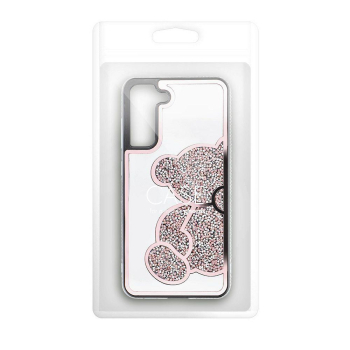 Etui na Samsung A13 4G Teddy Bear różowe-424295
