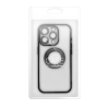 Etui na iPhone 17 Pro Max / 18 Pro Max (low camera edge) Glam czarne-425433