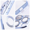 Etui na iPhone 17 Pro / 18 Pro (low camera edge) Glam niebieskie-425470