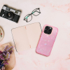 Etui na iPhone 13 Tutti Frutti różowe-425623