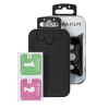 Osłona aparatu PROTECTOR 9H + aplikator do SAMSUNG FLIP 5 czarna-425908