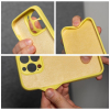 Etui na iPhone 15 PRO MAX Silicone 2mm (camera protection) zółte-426066