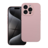 Etui na iPhone 16 PLUS Silicone 2mm (camera protection) pudrowy róż-426258