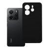 Etui na Xiaomi Redmi Note 14 4G (GLOBAL - 164,84mm x 78,15mm x 8,16mm) Silicone 2mm (camera protection) czarne