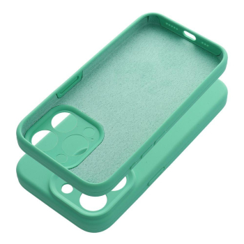 Etui na iPhone 16 PRO MAX Silicone 2mm (camera protection) miętowe