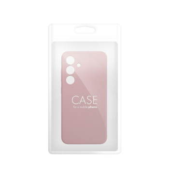 Etui na Samsung A06 4G Silicone 2mm (camera protection) pudrowy róż-427009