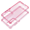 Etui na Samsung A56 5G Matrix Clear pudrowy róż