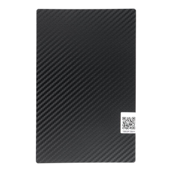 Folia do cięcia do plotera na tył telefonu 180 x 120 mm 10 sztuk - carbon-430010