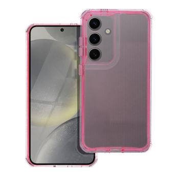 Etui na Samsung A15 4G / A15 5G Matrix Clear pudrowy róż-430186