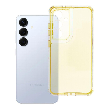 Etui na Samsung S25 Matrix Clear żółte