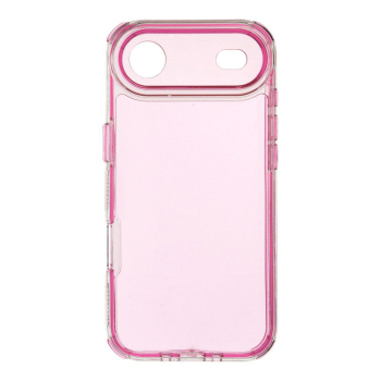 Etui na iPhone 17 AIR Matrix Clear pudrowy róż-430833