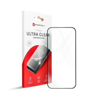 Szkło hartowane do Samsung S26 ULTRA Forcell Ultra Clear Glass czarne (działający czytnik)-432489