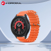 Pasek do Samsung Galaxy Watch Forcell Forcell F-Design FS01 dziurki silikon 22 mm pomarańczowy-435066