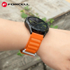 Pasek do Samsung Galaxy Watch Forcell F-Design FS05 sprzączka włókno poliestrowe 22 mm pomarańczowy-435133