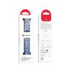 Pasek do Apple Watch Forcell F-Design FA04 zatrzask żywiczny marmurkowy 38 / 40 / 41 mm niebieski-435156