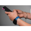 Pasek do Apple Watch Forcell F-Design FA04 zatrzask żywiczny marmurkowy 38 / 40 / 41 mm niebieski-435161