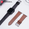 Pasek do Apple Watch Forcell F-Design FA20 dziurki skóra ekologiczna 38 / 40 / 41 mm brązowy-435523