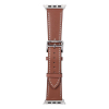 Pasek do Apple Watch Forcell F-Design FA20 dziurki skóra ekologiczna 38 / 40 / 41 mm brązowy-435528