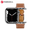 Pasek do Apple Watch Forcell F-Design FA20 dziurki skóra ekologiczna 42 / 44 / 45 / 49 mm czarny-435720