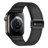 Pasek do Apple Watch Forcell F-Design FA21 magnetyczny skóra ekologiczna 38 / 40 / 41 mm czarny