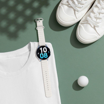 Pasek do Samsung Galaxy Watch Forcell Forcell F-Design FS01 dziurki silikon 20 mm gwiezdny-435120