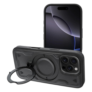 Etui na iPhone 17 Frost Armor czarne-436655