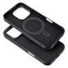 Etui na iPhone 17 Pro / 18 Pro (low camera edge) Carbon Elite Mag Cover zgodne z MagSafe czarne-437043