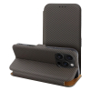 Etui z klapką na iPhone 16 PRO Folio Side Magnet brązowe-437319